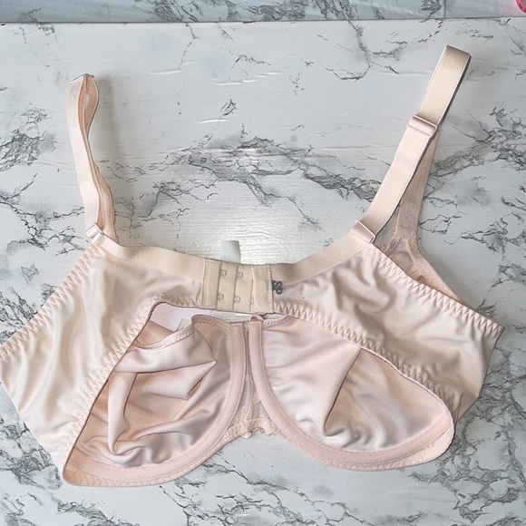 SIMONE PERELE PINK BRA. WITH LACE ON STRAPS NWT BRA SIZE 38E - Picture 5 of 7